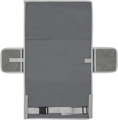 Vliegtuigbed Kinderen - Reishangmat - Comfortabel Reizen - Verstelbare Zitverlenging - 76 x 445 cm - Grijs
