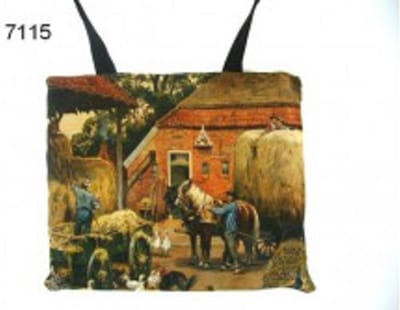 Boodschappentas Ot en Sien – De laatste hooivracht – 39 x 34 cm – Dubbelzijdig bedrukt