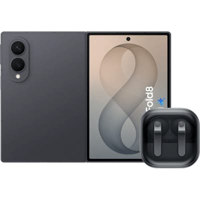 Samsung Galaxy Z Fold 8 512GB Zwart 5G + Samsung Galaxy Buds4 Pro Zwart