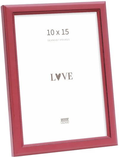 Deknudt Frames fotolijst S236F4 - rood landelijk hout - foto: 10x15 cm