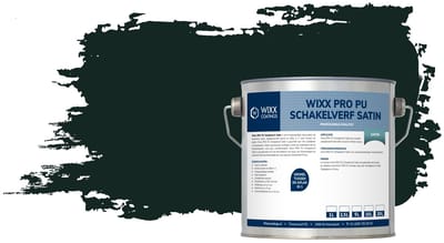 Wixx PRO PU Schakelverf Satin - 1L - Monumentengroen | N0.15.10