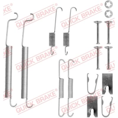 Toebehorenset, remschoenen QUICK BRAKE 105-0807