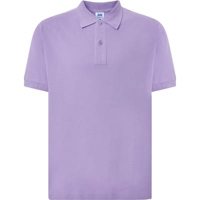 JHK Heren Pique Regular Poloshirt (Lavendel)