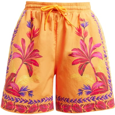 Korte Broek adidas Short X Farm Premium ample orange