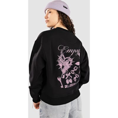 Empyre Sweet Punk Boxy Sweater zwart