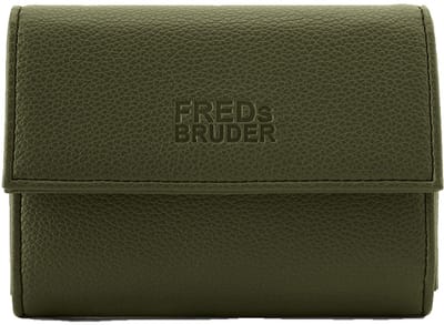 FREDsBRUDER portemonnee Bestie Wallet With Lock Khaki Green kaki