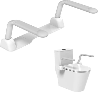 Opvouwbare Toiletbeugel met Handgrepen - Veiligheid en Comfort