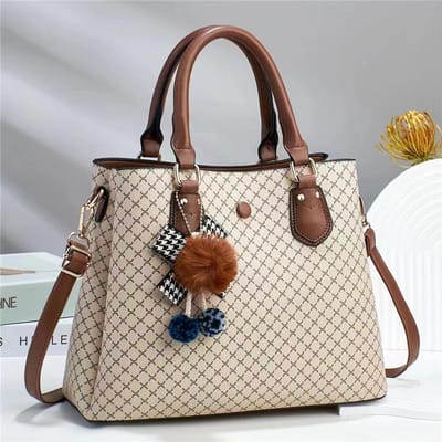 Dameshandtas Dames Nieuwe Mode Alles Bloemen Crossbody Tas Mode Textuur Enkele Schouder Moedertas Dames . gray