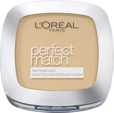 L’Oréal Paris True Match / Perfect Match Compact Powder – 3.D/3.W Golden Beige, 9 g