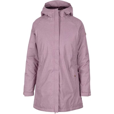 Trespass Dames Gevoerde Waterdichte Jas (Roze)