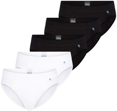 Schiesser Heren rio-slip / onderbroek 5 pack Long Life Cotton