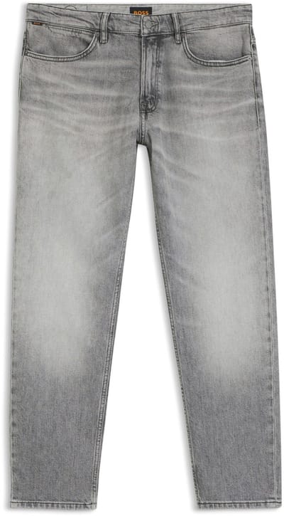 Regular fit straight leg jeans van mix van katoen en lyocell model 'RE.MAINE'