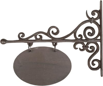 Esschert Design | uithangbord "small" ovaa | afm. 32x27 cm | LH100