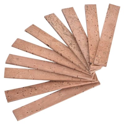 Dailygoody - Klarinet Kurk - 10 Stuks Set - Duurzaam en Flexibel - 24 x 24 cm - Vervangingsaccessoires - Geschikt voor Klarinetten - Hoofddouche