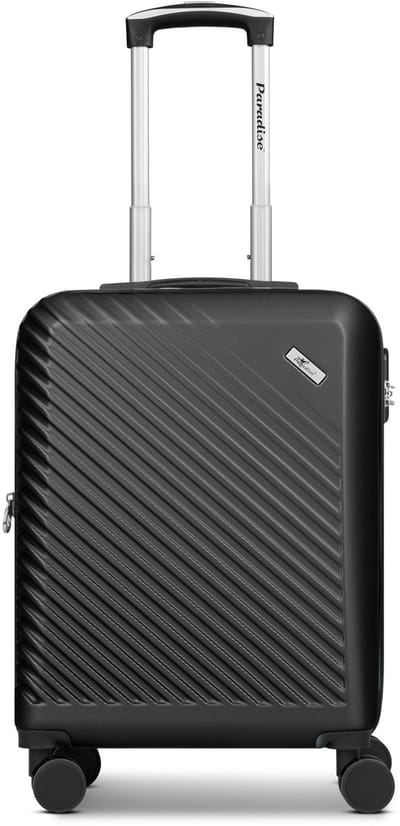 CHECK.IN Paradise 2.0 4 wielen Cabinewagen S 55 cm met uitbreidingsplooi - Harde bagage - Combinatieslot - black