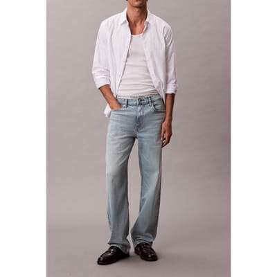 Calvin Klein 90s Straight Jeans Spotlight Taglia: W32L30 | Relaxed fit jeans Outlet | Uomo