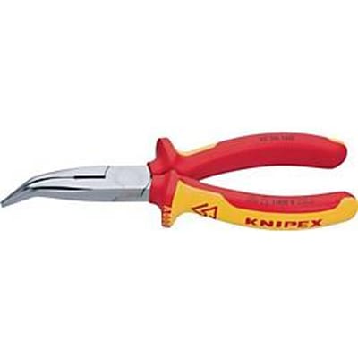 Platte rondbektang L.200mm Vorm 2 40Grad gew.VDE Mehrkomp.-Hüllen KNIPEX
