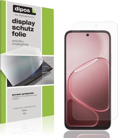 dipos – 4x Matte Beschermfolie geschikt voor Oppo A6s | Krasbestendige & antireflecterende Screenprotector Ultra-Thin