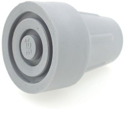 Dailygoods- Rubberen Doppen - Verpakking van 2 - Zware Rubberen Hulzen - Antislip - Duurzaam - Metalen Wasmachine - Binnendiameter 16 mm - Rubberen Voet