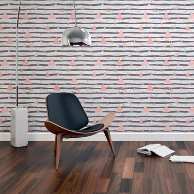 Behang-effect sticker - AXEL - 30x30cm