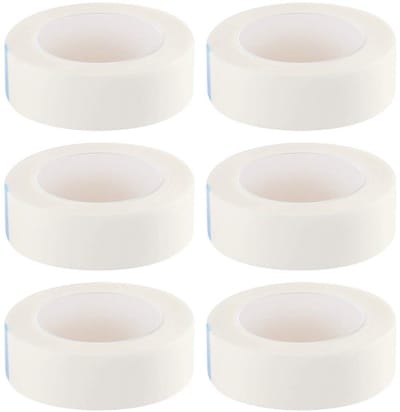 Eyelash Isolation Tape Set van 6 Stuks, Lintvrije Oogtools voor Wimperextensions, Medische Hechtband voor Professioneel Gebruik