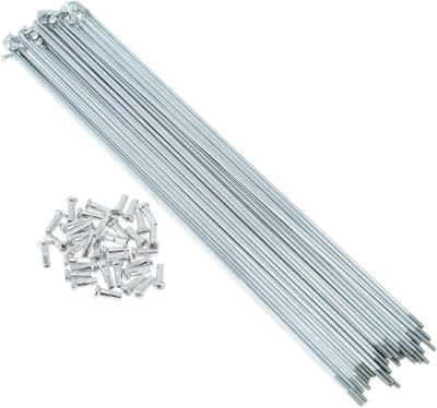 Fietswiel Spaken - Reserve Spaken - Wiel Reparatie - Gegalvaniseerd Koolstofstaal - 235 mm - Zilver