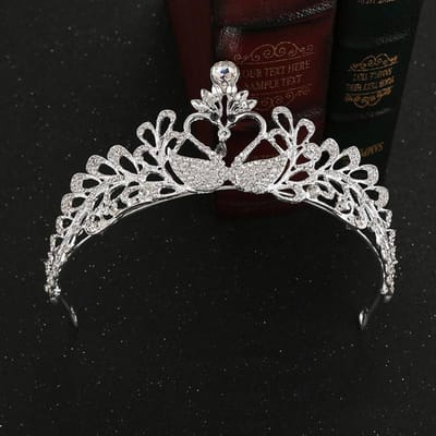 Kristallen bruiloft tiara's en kronen strass prinses diadeem bruids bruiloft haaraccessoires sieraden kroon tiara voor vrouwen bruid