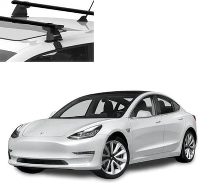 Tesla Model 3 Dakdrager Yakima Dakdragers Zwart Auto Exterieur Accessoires Nederland en België