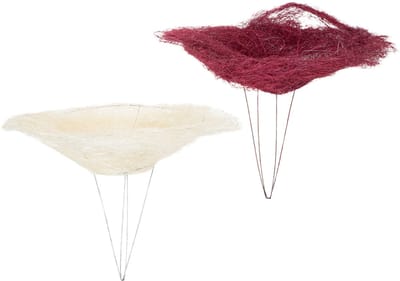 Boeketkraag, bloemenaccessoire voor creatieve bloemstukken, 20 cm, 8 s