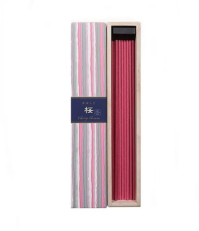 Nippon Kodo - japanse wierook - kayuragi - kersenbloesem - 1 doosje van 40 gram - luxe japanse wierookstokjes