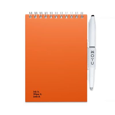 Erasable Notepad A6 - Sunset Orange - Hardcover / A6
