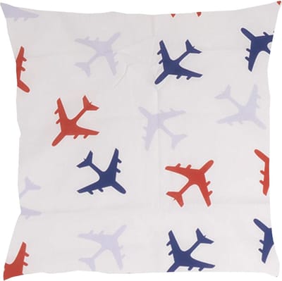 BINK Bedding Sierkussen Planes Blauw 50 x 50 incl vulling