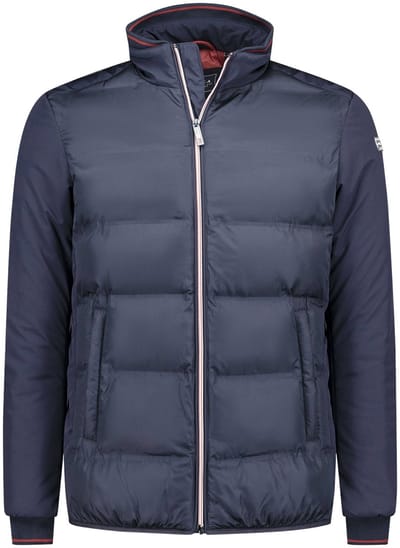 NZA - Blauwe gewatteerde jas