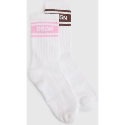 Dames Dsgn Studio Colour Block Sportsokken