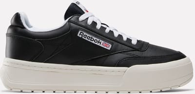 Reebok CLUB C MEGACOURT Zwart - Wit Dames Sneakers - Zwart - Wit - Maat 37