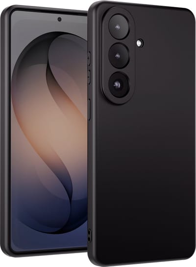 Hoesje Geschikt voor Samsung S26 Hoesje Siliconen Case - Hoes Geschikt voor Samsung Galaxy S26 Hoes Siliconen - Zwart