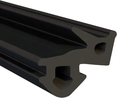 Raamafdichting Rubber - Tochtstrip Deur - Tochtwerend Maken - EPDM Gesloten Cel - 15 Meter - Zwart
