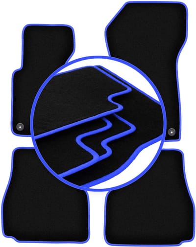CARLUX-BLUE automatten voor: BMW 3 E36 cabriolet (1993-2001)