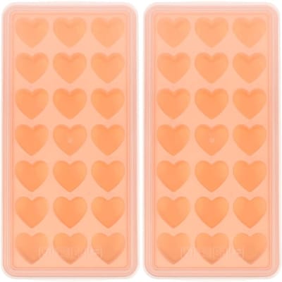 Vormpjes - Bakvormpjes - Koude Desserts - Flexibel Siliconen - 2 Stuks - Roze