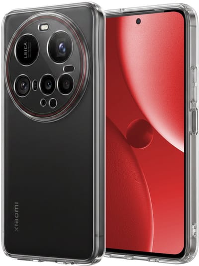 Hoesje - Geschikt voor Xiaomi 15 Ultra - Sterk & Shockproof - Hoes Cover - Siliconen Case - Transparant