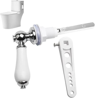 Universele Keramische Toilet Spoelgreep - Duurzame en Elegante Vervanging voor WC