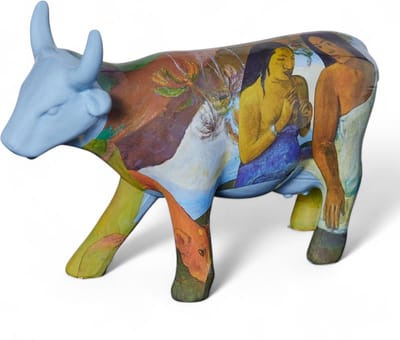 Tahiti (medium ceramic) CowParade