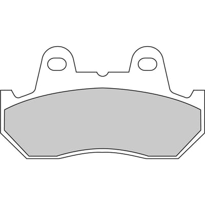 Plaquette de frein Ferodo pour Moto Honda 600 Cbr Fh Fj 1987 à 1988 AR / FDB665ST Neuf