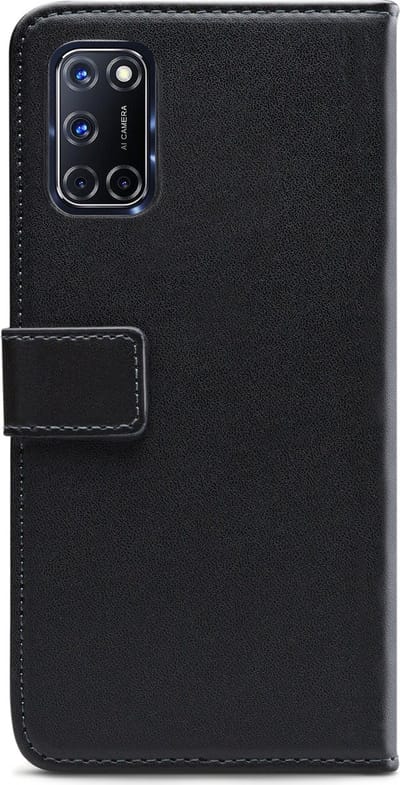 Mobilize - Oppo A72 Hoesje - Elite Gelly Wallet Book Case Zwart
