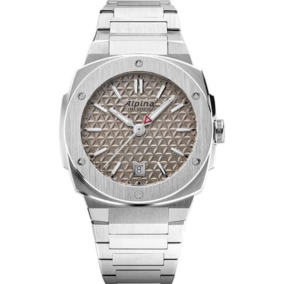 Alpina Alpiner Extreme AL-220BG2AE6B Horloge - Staal - Zilverkleurig - Ø 35 mm