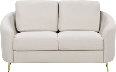 TROSA - Tweezitsbank - Lichtbeige - Polyester