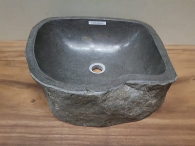 Waskom natuursteen FL20562 - 46x41x15cm