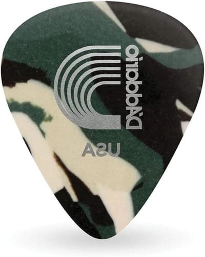 Plectrums Set - Gitaar Picks - Muziek Maken - Standaard Comfort Vorm - 10 Stuks - Camouflage