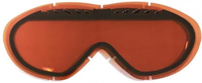 oranje geventileerd scherm voor cross smith sonic sol-x motor quad goggle nieuw