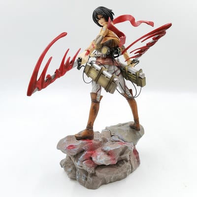 Anime Attack on Titan Figuur Shingeki no Kyojin Levi Mikasa Ackerman PVC Actiefiguur Speelgoed GK Spel Standbeeld Verzamelfiguur Pop W145841WW-